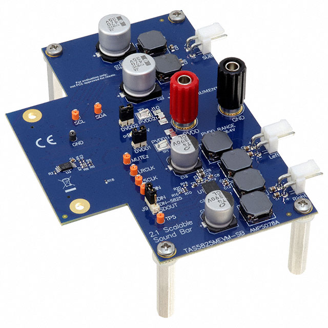 TAS5825MEVM-SB Texas Instruments  Cartes d'évaluation - Amplificateurs audio